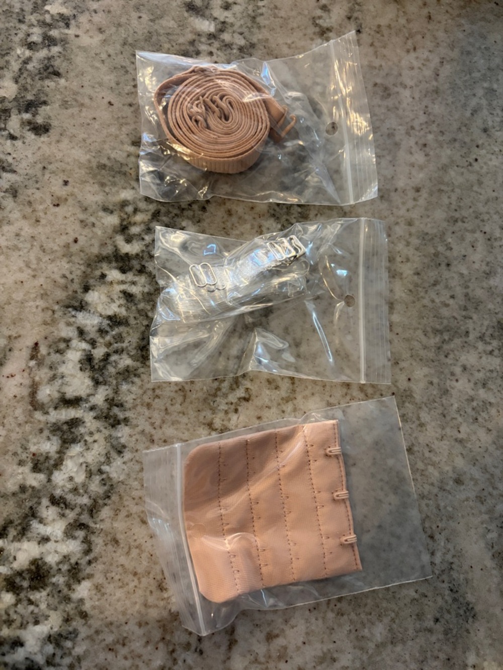 Nude/Pink Bra Extender & Strap Set